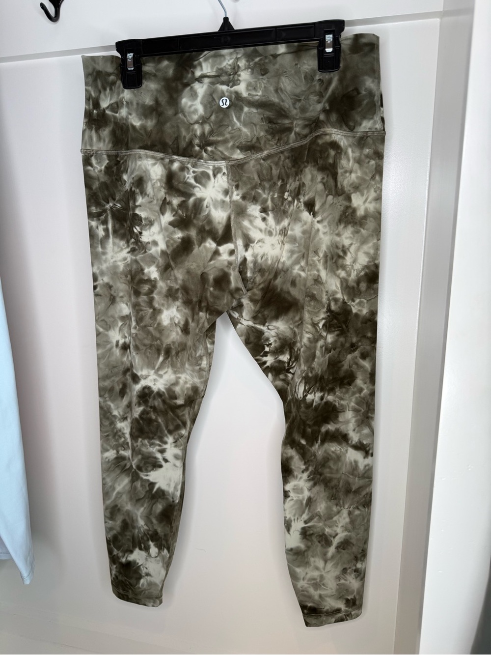 NWOT Lululemon Align Olive Tie-Dye Leggings